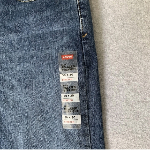 NWT Levi's 559 Jeans 30 x 30 Relaxed Straight Leg Stretch - Picture 13 of 16